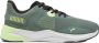 PUMA Disperse XT 3 Unisex Sportschoenen Eucalypt Flat Dark Gray-Fizzy Apple - Thumbnail 2