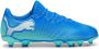 Puma Future 7 Play voetbalschoenen kobaltblauw mintgroen wit Imitatieleer 28 - Thumbnail 5