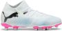 Puma Future 7 Match FG AG Junior voetbalschoenen wit zwart fuchsia Imitatieleer 28 - Thumbnail 4