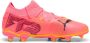 Puma Future 7 Match FG AG Junior voetbalschoenen roze zwart oranje Imitatieleer 37 - Thumbnail 4