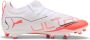 Puma ULTRA 5 MATCH FG AG Junior voetbalschoenen wit zwart rood - Thumbnail 3