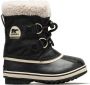 Sorel Yoot PAC Nylon Youth Laars Junior Zwart - Thumbnail 2