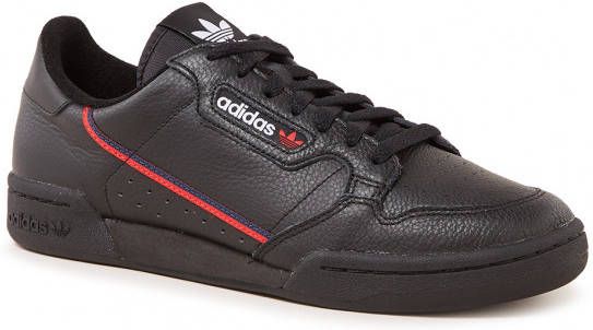 Adidas Continental 80 sneaker van leer met logo