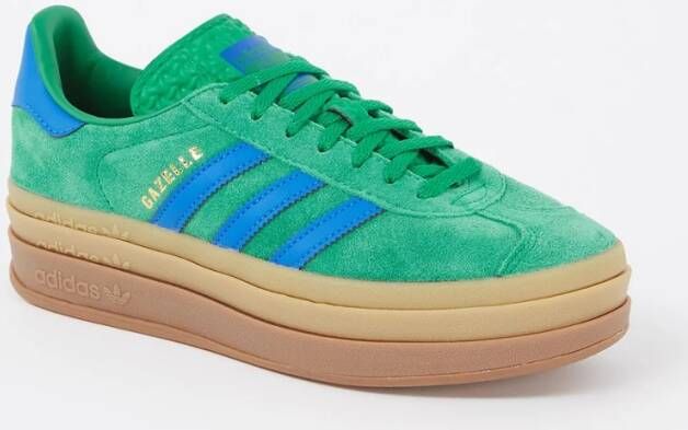 Adidas Gazelle Bold sneaker met suède details