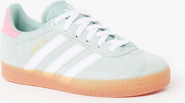 Adidas Originals Gazelle Children Hazy Green Cloud White Bliss Pink Hazy Green Cloud White Bliss Pink