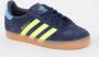 Adidas Originals Gazelle Children Night Indigo Solar Yellow Light Blue Night Indigo Solar Yellow Light Blue - Thumbnail 1