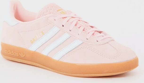 Adidas Gazelle Indoor sneaker van leer met suède details