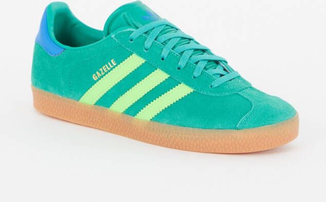 Adidas Gazelle Indoor sneaker van suède met leren details