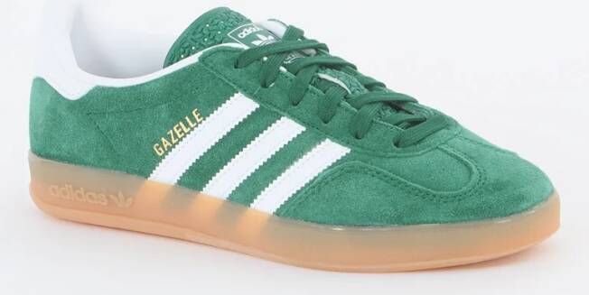 Adidas Gazelle Indoor sneaker van suède met leren details