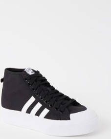 Adidas Nizza platform sneaker van canvas