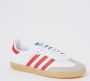 Adidas Originals Witte Rode Samba OG Sneakers Vrouwen White Dames - Thumbnail 2