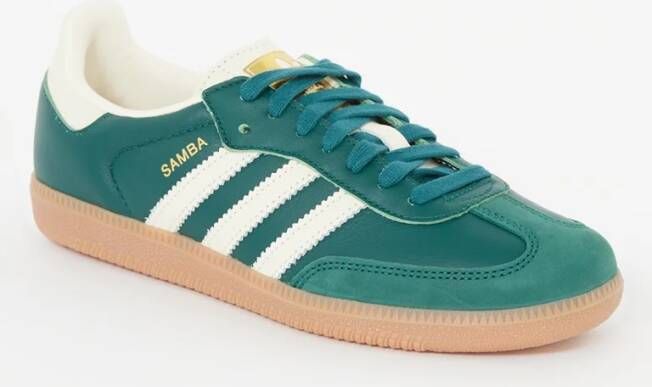 Adidas Samba sneaker van nubuck met leren details