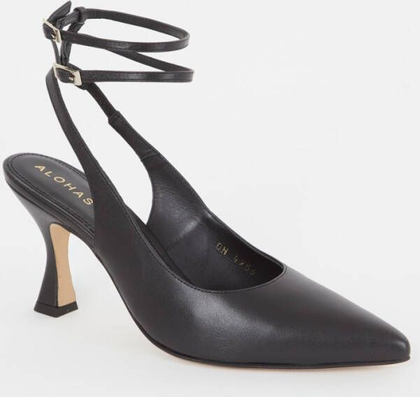 ALOHAS Louise slingback van leer