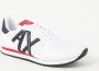 Armani Exchange Wit Logo Lage Top Sneakers White Heren - Thumbnail 2