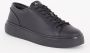 Armani Exchange Leren sneakers met plateauzool model 'Lace Up' - Thumbnail 1