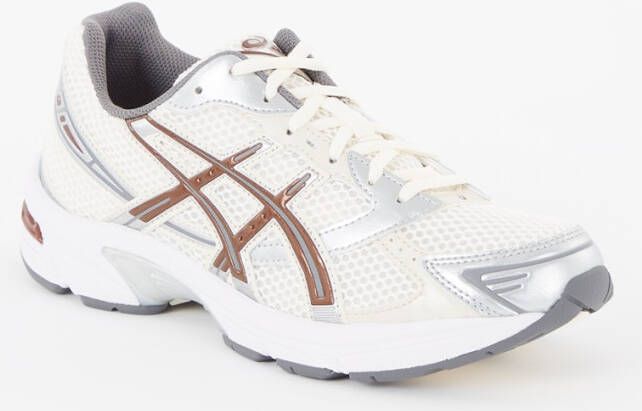 Asics GEL 1130 cream reddish brown Beige Mesh Lage sneakers Unisex