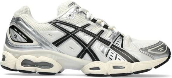 ASICS Gel-Nimbus 9 sneaker met leren details