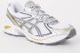 ASICS Witte Mesh Sneakers met Leren Details White Heren - Thumbnail 2