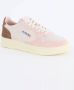 Autry Vintage-geïnspireerde suède sneaker met geperforeerde neus Multicolor Dames - Thumbnail 2