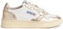 Autry Witte Platina Leren Sneakers Vintage-geïnspireerd Wit Dames - Thumbnail 116