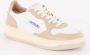 Autry International Low-Top Sneakers baskets medalist en cuir 6 in beige - Thumbnail 2