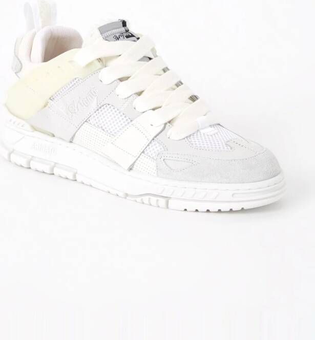 Axel Arigato Area Patchwork sneaker van leer met mesh details