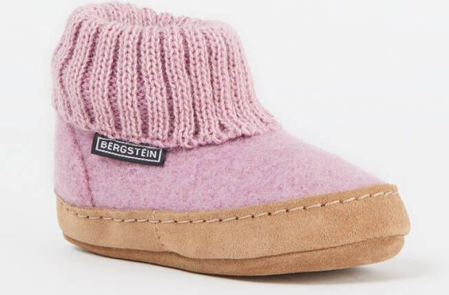 Bergstein Cozy Lux pantoffel van scheerwol