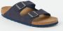 Birkenstock Arizona Slippers Indigo Blue Narrow fit | Blauw | Microvezel - Thumbnail 3