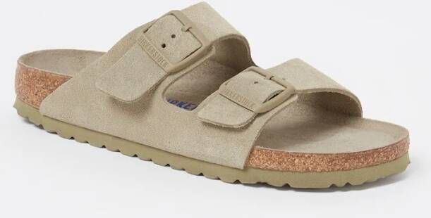 Birkenstock Arizona slipper van suède