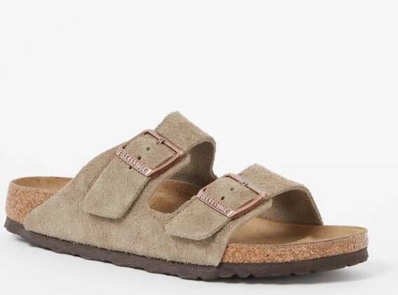 Birkenstock Arizona slipper van suède