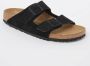 Birkenstock Suede Herfst Winter Slippers Black - Thumbnail 3