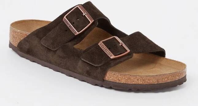 Birkenstock Arizona slipper van suède