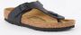 BIRKENSTOCK Teenslippers Gizeh Maat: 40 Materiaal: Leatherlook Kleur: Zwart - Thumbnail 7