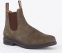 BLUNDSTONE Chelsea Boots Dress Boot Maat: 42 Materiaal: Nubuck Kleur: Taupe - Thumbnail 3