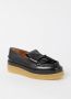 Chloé Loafers Jamie Moccasin Leather in zwart - Thumbnail 1