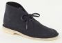 Clarks DESERT BOOT Volwassenen Heren sneakersVrije tijd half hoog Kleur Blauw - Thumbnail 2