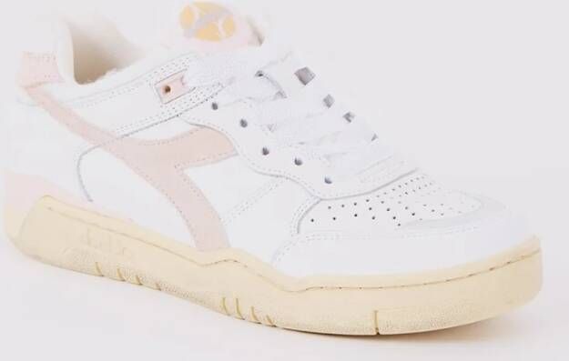 Diadora B-560 Cherie sneaker van leer met logo