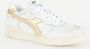 Diadora B-560 used sneaker van leer met metallic details - Thumbnail 2