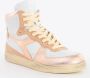 Diadora Mi Basket sneaker van leer met metallic finish - Thumbnail 1