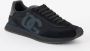 Dolce & Gabbana Zwarte Suède Mesh Aria Sneakers Black Heren - Thumbnail 2