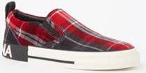 Dolce & Gabbana Custom 2 Zero slip on van corduroy met ruitdessin