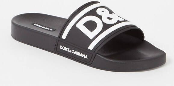 Dolce & Gabbana Slipper met logoprint