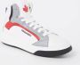 Dsquared2 Heren Veterschoenen Hoge Sneakers White Heren - Thumbnail 2