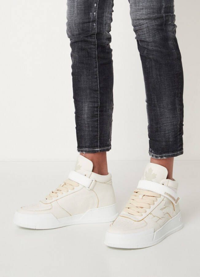 Dsquared2 Canadian sneaker van kalfsleer