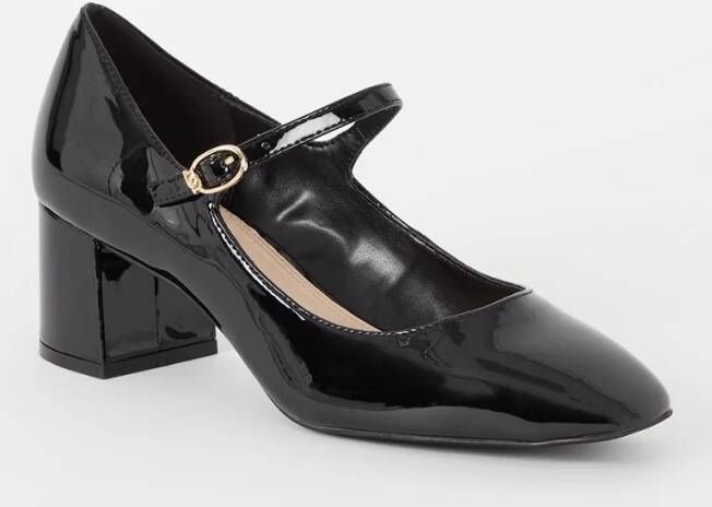 Dune London Aleener pump met lakfinish