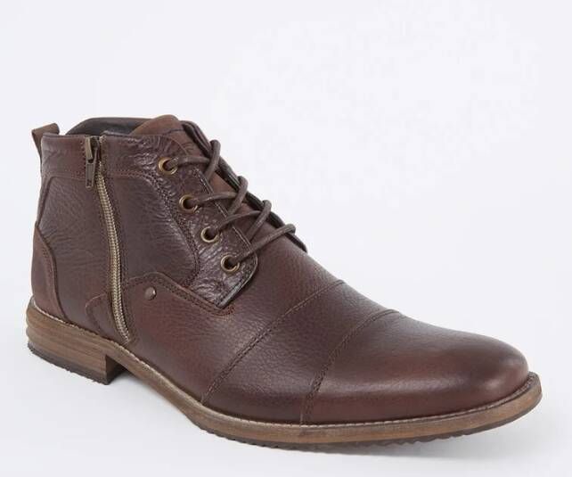 Dune London Captain veterboot van leer