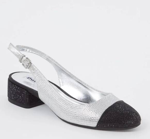 Dune London Casing slingback van leer