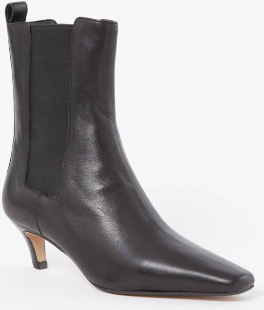 Dune London Chelsea boot van leer