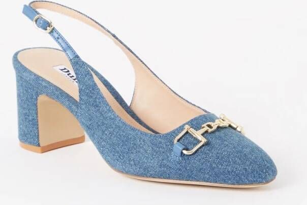 Dune London Choices slingback met horsebit