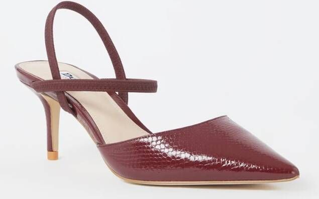 Dune London Classical slingback van leer